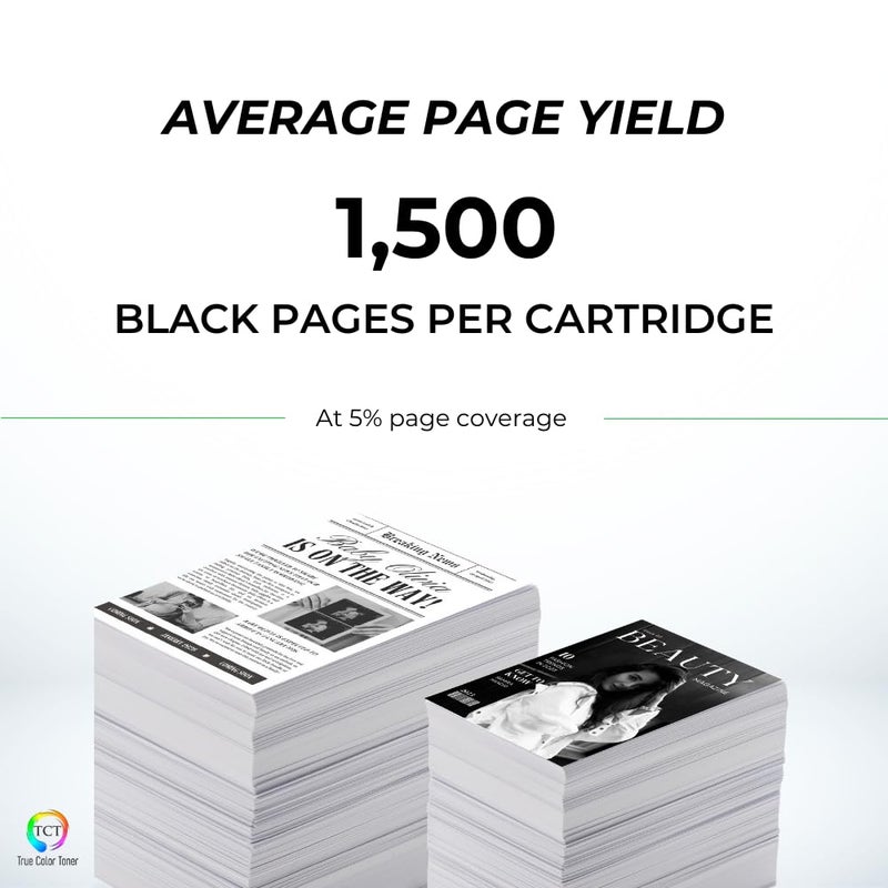 TCT D105S Toner Cartridge - Premium Compatible Replacement for Samsung MLT-D105S Black Works with Samsung ML-1910 1911 1915 2525 2545 2525W 2526 Printers (1,500 Pages) - Image 3